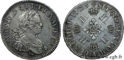 LOUIS XV THE BELOVED Demi-écu dit aux huit L 1725 Paris