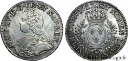 LOUIS XV THE WELL-BELOVED Écu dit “aux branches d olivier” 1727 Nantes