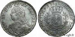 LOUIS XV DIT LE BIEN AIMÉ Écu aux branches d olivier, buste habillé 1738 Bayonne TTB+