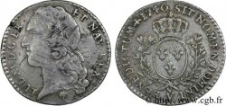 LOUIS XV DIT LE BIEN AIMÉ Dixième d écu aux branches d’olivier, tête ceinte d’un bandeau 1740 Troyes TTB