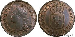 LOUIS XVI (MONARQUE CONSTITUTIONNEL) Sol dit “à l écu” 1791 Orléans