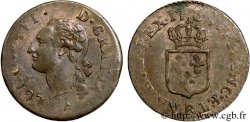 LOUIS XVI Liard dit à l écu 1789 Orléans