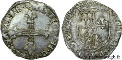 NAVARRE-BÉARN - HENRI III DE NAVARRE, II DE BÉARN Quart d écu de Navarre