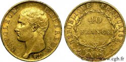 40 francs or Napoléon tête nue, Calendrier révolutionnaire 1805 Paris F.537/1