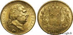 40 francs or Louis XVIII 1817 Paris F.542/6