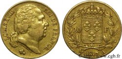 20 francs or Louis XVIII, tête nue 1819 Paris F.519/15
