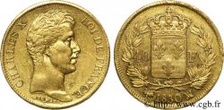 40 francs Charles X, 2e type 1830 Marseille F.544/6 TTB