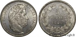 5 francs, IIe type Domard 1840 Bordeaux F.324/87