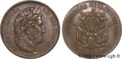 Module de 5 francs en cuivre, Nantes 1832 Paris VG.-