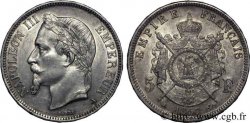 5 francs Napoléon III tête laurée 1867 Paris F.331/10