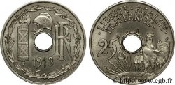 Essai de 25 centimes de Pillet, premier essai, grand module 1913 VG.4763