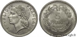 5 francs Lavrillier en aluminium 1952 Paris F.339/22