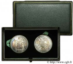 Boîte originale de 2 essais de 10 francs Hercule 1964 Paris