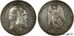 ALLEMAGNE - ROYAUME DE WURTTEMBERG - CHARLES Ier Thaler à l’ange 1871 Stuttgart