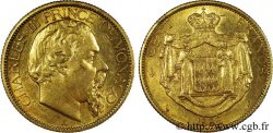 MONACO - PRINCIPAUTÉ DE MONACO - CHARLES III 100 francs or 1882 Paris