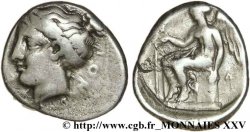 BRUTTIUM - TÉRINA Nomos, statère ou didrachme