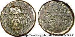 MACEDONIA - PROVINCIA ROMANA Unité de bronze au Silène, (MB, Æ 24)