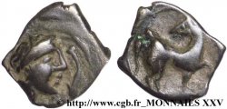 GALLIA - NEDENES (oppido di Montlaures) Obole au cheval retourné XF