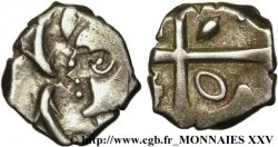 VOLQUES TECTOSAGES (région de Toulouse) Drachme “à la tête cubiste”