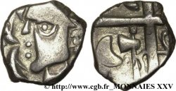 VOLQUES TECTOSAGES (région de Toulouse) Drachme “à la tête cubiste”