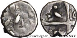 VOLQUES TECTOSAGES (région de Toulouse) Drachme “à la tête cubiste”
