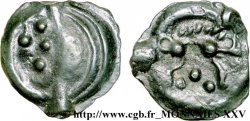 GALLIA - AULERCI EBUROVICES (Regione d Evreux) Potin au sanglier enseigne XF