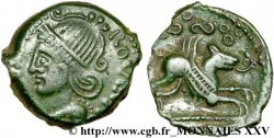 GALLIA BELGICA - MELDI (Región de Meaux) Bronze ROVECA ARCANTODAN, classe Ia