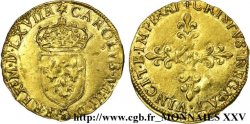 CHARLES IX Écu d or au soleil, 1er type 1567 Toulouse