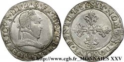 HENRY III Franc au col plat 1581 Poitiers