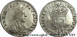 LOUIS XIV LE GRAND OU LE ROI SOLEIL Douzième d écu au buste juvénile du Dauphiné 1660 Grenoble