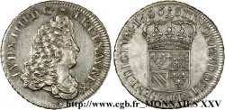 LOUIS XIV THE SUN KING Demi-écu de Flandre 1686 Lille