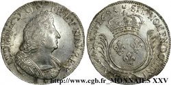 LOUIS XIV LE GRAND OU LE ROI SOLEIL Écu aux palmes 1694 Amiens