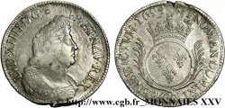 LOUIS XIV LE GRAND OU LE ROI SOLEIL Écu aux palmes 1694 Aix-en-Provence