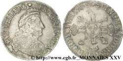 LOUIS XIV LE GRAND OU LE ROI SOLEIL Demi-écu aux huit L, 2e type 1705 Bordeaux TB+