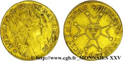 LOUIS XV THE WELL-BELOVED Louis d’or à la croix de chevalier 1718 Paris