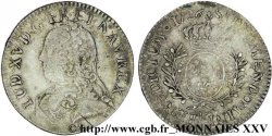 LOUIS XV DIT LE BIEN AIMÉ Cinquième d écu aux branches d olivier, buste habillé 1726 Bordeaux TTB