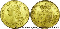 LOUIS XVI Double louis d’or aux écus accolés 1786 Nantes TB+/TTB