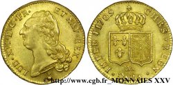 LOUIS XVI Double louis d’or aux écus accolés 1789 Metz