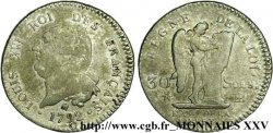 LA CONVENTION 30 sols dit  au génie , type FRANÇAIS 1792 Strasbourg TB+