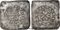 ESPAGNE - FAUX-MONNAYAGE AU NOM DE PHILIPPE Ensemble de deux carrés monétaires pour frapper des écus d’or (escudo) au nom de Philippe d’Espagne n.d. 