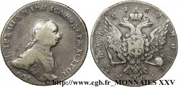 RUSSIA - PIERRE III Rouble 1762 Saint-Pétersbourg