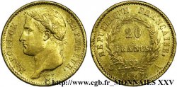 20 francs or Napoléon tête laurée, République française 1807 Paris F.515/1