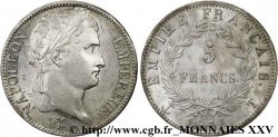 5 francs Napoléon empereur, Empire français 1811 Nantes F.307/38