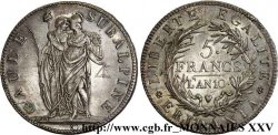 5 francs 1802 Turin VG.846  SUP