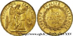 100 francs génie, tranche inscrite en relief Dieu protège la France 1906 Paris F.552/19
