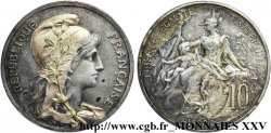 10 centimes Daniel-Dupuis, bicolore 1898 Paris