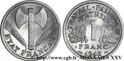 Essai de 1 franc Francisque 1942 Paris F.222/1