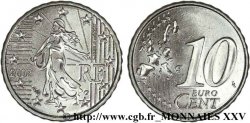 EUROPÄISCHE ZENTRALBANK 10 centimes d’euro, frappe sur flan blanc 2002 Pessac