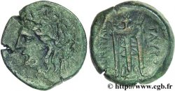SICILE - TAUROMENIUM Unité de bronze, (MB, Æ 26) TTB