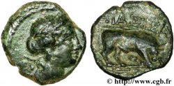 MASSALIA - MARSEILLES Bronze au taureau (hémiobole ?)